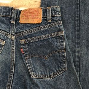 Levi’s 505 high waist jeans